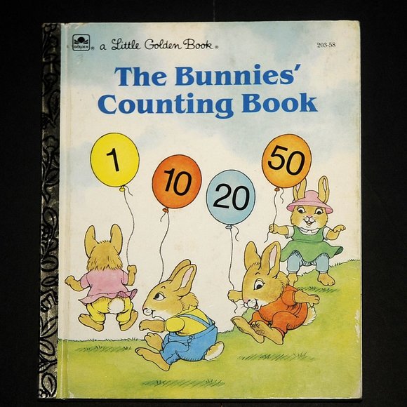 VTG Little Golden Books Lot of 4 Learning, Teaching, Counting ABC's '63 '85 '91 - Picture 4 of 9